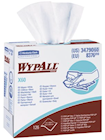 WIPES, WYPALL X60 POP-UP WIPERS, WHITE, 126/BX, CASE OF 10 BOXES, TOTAL 1260 WIPES THUMBNAIL