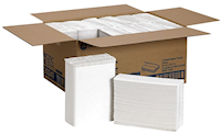 PAPER TOWELS, C-FOLD, WHITE, PACIFIC BLUE, 1-PLY, 2400/CT MAIN
