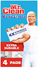 SCOURING PADS, MAGIC ERASER, EXTRA DURABLE DURAFOAM, CLEANING PADS, MR. CLEAN, 4/PK THUMBNAIL