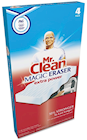 SCOURING PADS, EXTRA POWER, MAGIC ERASER, WHITE, MR. CLEAN, 4/PK THUMBNAIL