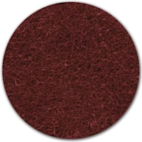16", BURGUNDY, AGGRESSIVE STRIPPING PADS, DOMINATOR, 5/CT MAIN