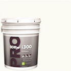 PAINT, WHITE, EGGSHELL, INTERIOR, ZERO VOC, BEHR PRO, 5 GALLON THUMBNAIL