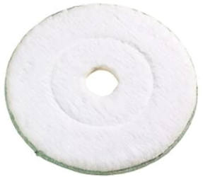 27", MICROFIBER, BURNISHING FLOOR PADS, 2/CT LARGE