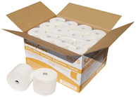 TOILET TISSUE, STANDARD ROLLS, 2-PLY, SMALL CORE, AGIO INC, 800 SHEETS/ROLL, 36 ROLLS/CT THUMBNAIL