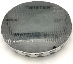 20", WHITE, FLOOR PADS, TWISTER, 800 GRIT, 2/CT LARGE