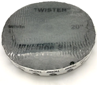 20", WHITE, FLOOR PADS, TWISTER, 800 GRIT, 2/CT MAIN