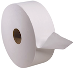TOILET TISSUE, JUMBO, WHITE, TORK, 2-PLY, 1600 FT/ROLL, 6 ROLLS/CT THUMBNAIL