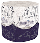 TOILET TISSUE, STANDARD, ANGEL SOFT ULTRA, 2-PLY, PREMIUM EMBOSSED, WHITE, 60 ROLLS/CT THUMBNAIL
