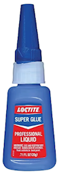 SUPER GLUE, LOCTITE PROFESSIONAL, 0.7 OZ BOTTLE, 1/EA LARGE