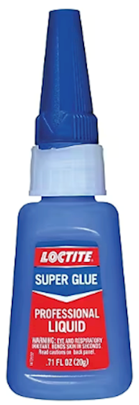 SUPER GLUE, LOCTITE PROFESSIONAL, 0.7 OZ BOTTLE, 1/EA MAIN