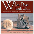 BOOK, HARDCOVER, WHAT DOGS TEACH US, 112 PAGES THUMBNAIL