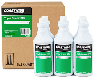 DEGREASER, TRIPLE POWER RTU, COASTWIDE, 0.95L, 6/CT LARGE
