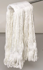 MOP HEAD, FINISHING, W/ 5.5" HEADBAND, WHITE THUMBNAIL