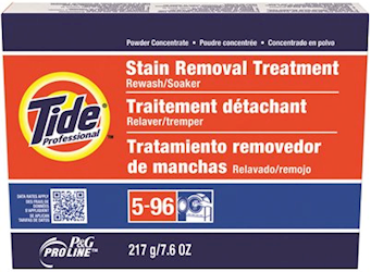 STAIN REMOVER, POWDER, FABRIC, TIDE, 7.6 OZ LARGE