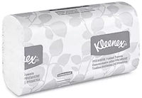 PAPER TOWELS, MULTIFOLD, RECYCLED, KLEENEX, 1-PLY, 120 SHEETS/PK, 25 PACKS/CT MAIN