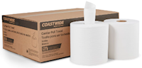 PAPER TOWELS, CENTER PULL, COASTWIDE PROFESSIONAL, 2-PLY, WHITE, 660 SHEETS/ROLL, 6 ROLLS/CT MAIN