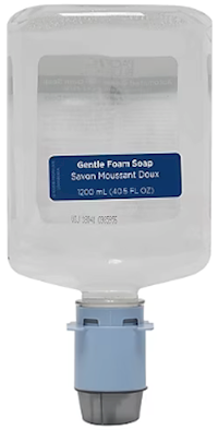 HAND SOAP, FOAMING, ANTIBACTERIAL, PACIFIC BLUE, UNSCENTED, 40.5 OZ, 3/CT MAIN