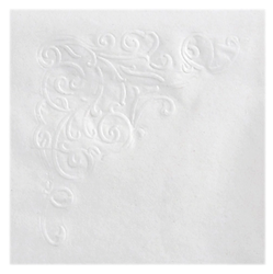 NAPKINS, DIXIE, 2-PLY, WHITE, 126 NAPKINS/CT LARGE
