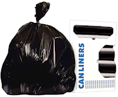 30-33 GALLON, 1.2 MIL, BLACK, 33" X 39", LOW DENSITY, HERITAGE, 25 BAGS/ROLL, 4 ROLLS/CT THUMBNAIL
