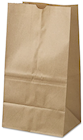 PAPER BAGS, BROWN, LAGASSE, FOOD BAGS, 15.87"H x 8.25"W x 6.12"D, 500/CT THUMBNAIL