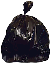 12-16 GALLON, 0.7 MIL, BLACK, 24" X 32", LOW DENSITY, HERITAGE, 500/CT MAIN