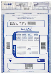 SECURITY BAGS, BANK BAGS, TAMPER-EVIDENT, CLEAR, 12" X 16", 100/CT LARGE