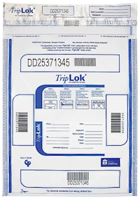 SECURITY BAGS, BANK BAGS, TAMPER-EVIDENT, CLEAR, 12" X 16", 100/CT MAIN
