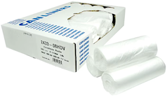 16 GALLON, 6 MIC, CLEAR, 24" X 31", HIGH DENSITY, HERITAGE, 1000/CT THUMBNAIL