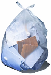 7-10 GALLON, 0.35 MIL, CLEAR, 24" X 23", LOW DENSITY, HERITAGE, 1000/CT LARGE