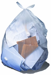 7-10 GALLON, 0.35 MIL, CLEAR, 24" X 23", LOW DENSITY, HERITAGE, 1000/CT MAIN