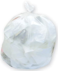 40-50 GALLON, 13 MIC, CLEAR, 37" X 46", HIGH DENSITY, HERITAGE, 250/CT LARGE