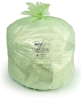 40-48 GALLON, 0.8 MIL, GREEN, 42" X 48", LOW DENSITY, BIOTUF, 125/CT THUMBNAIL