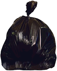 40-45 GALLON, 2 MIL, BLACK, 40" X 46", LOW DENSITY, HERITAGE X-LINER, 100/CT LARGE