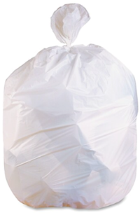 30-35 GALLON, 1.4 MIL, WHITE, 33" X 45", LOW DENSITY, HERITAGE, 200/CT MAIN