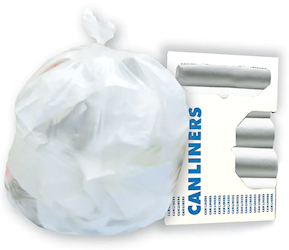 30 GALLON, 16 MIC, NATURAL, 30" X 37", HIGH DENSITY, HERITAGE, 500/CT LARGE