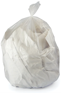 12-16 GALLON, 0.5 MIL, CLEAR, 24" X 32", LOW DENSITY, HERITAGE, 500/CT MAIN