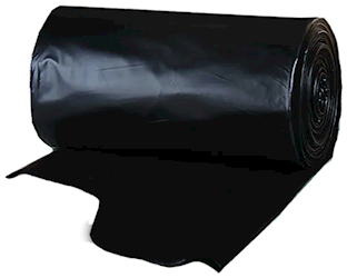 42 GALLON, 3 MIL, BLACK, 32.75" X 45", LOW DENSITY, BERRY GLOBAL, 80/CT LARGE