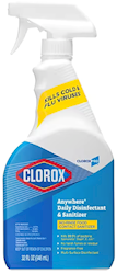 DISINFECTANT, CLOROX, ANYWHERE, 32 OZ., 1/EA LARGE
