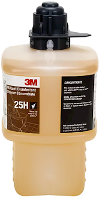 DISINFECTANT, 3M, HB QUAT, CONCENTRATE, 25H, GREY CAP, 2 L, 6/CT MAIN