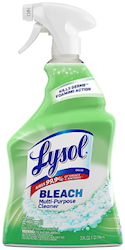 MULTIPURPOSE CLEANER, LYSOL, PLUS BLEACH, CHLORINE SCENT, 32 OZ., 1/EA LARGE
