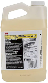 DISINFECTANT, 3M, CLEANER RCT CONCENTRATE, 40A, 2 L, 5/CT MAIN