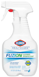 DISINFECTANT, CLOROX HEALTHCARE, FUZION, SPRAY, 32 OZ., 1/EA LARGE