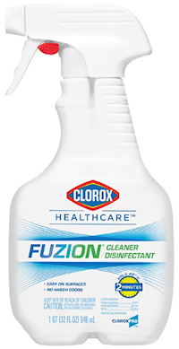 DISINFECTANT, CLOROX HEALTHCARE, FUZION, SPRAY, 32 OZ., 1/EA MAIN