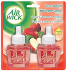 AIR FRESHENER, AIR WICK, APPLE CINNAMON MEDLEY, SCENTED OIL, 2/CT THUMBNAIL
