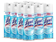 DISINFECTANT, LYSOL, SPRAY, CRISP LINEN SCENT, 12.5 OZ., 12/CT THUMBNAIL