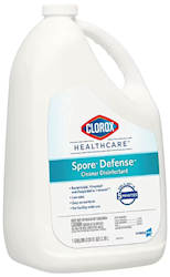 DISINFECTANT, CLOROX HEALTHCARE, SPORE DEFENSE CLEANER, REFILL, 1 GALLON, 4/CT LARGE