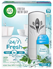 AIR FRESHENER KIT, INCLUDES DISPENSER/BATTERIES & REFILL, AIR WICK, FRESH WATERS SCENT, 5.89 OZ THUMBNAIL