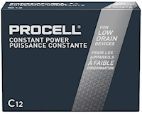 BATTERIES, DURACELL PROCELL, ALKALINE, C, 12/CT MAIN
