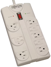 EXTENSION CORD, SURGE PROTECTOR, 8-OUTLET, TRIPP LITE, 1500 JOULES, 8' THUMBNAIL