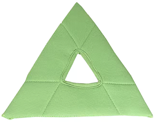 CLEANING PADS, GLASS, UNGER, STINGRAY, GREEN/GREY, 5/CT LARGE